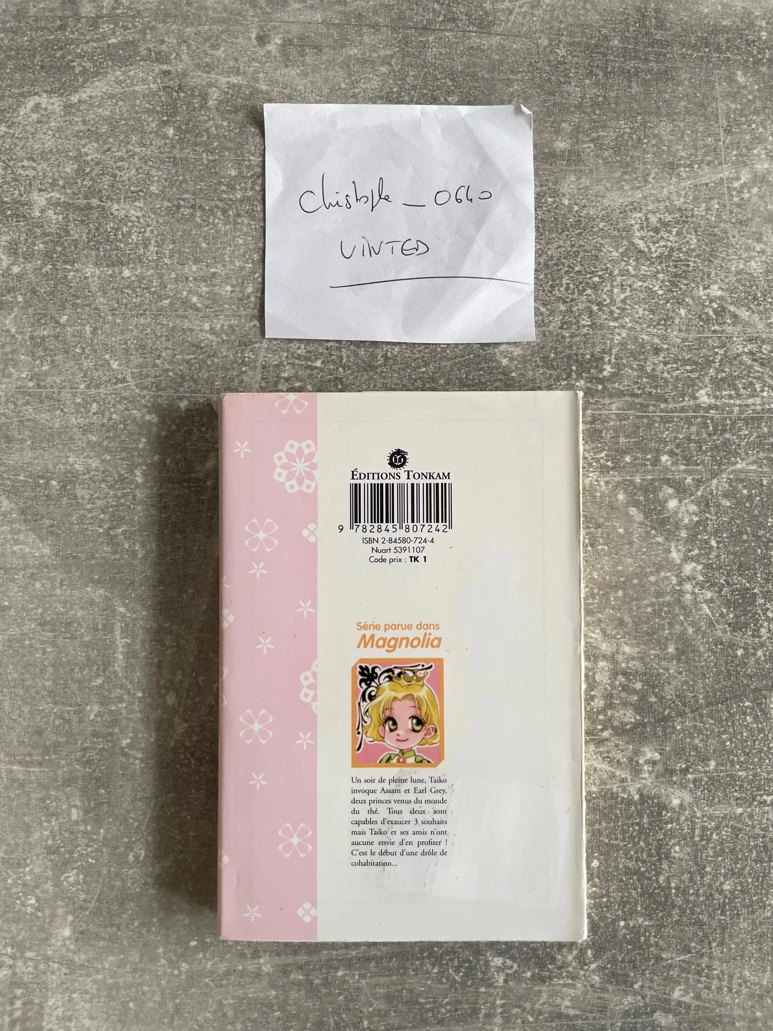 Manga The Princes of Tea volume 1 French version. – photo 2